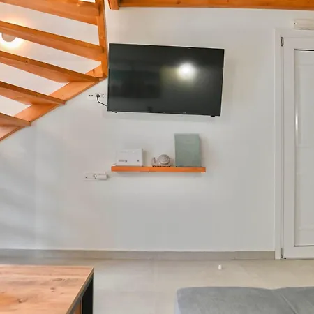 公寓 Serenite Santorini 2 Bedrooms House With Breathtaking Ocean View